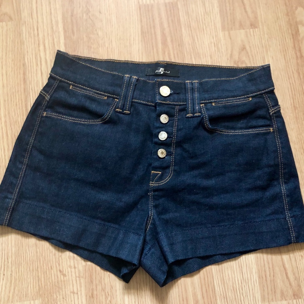 7 for All Mankind Jean Shorts